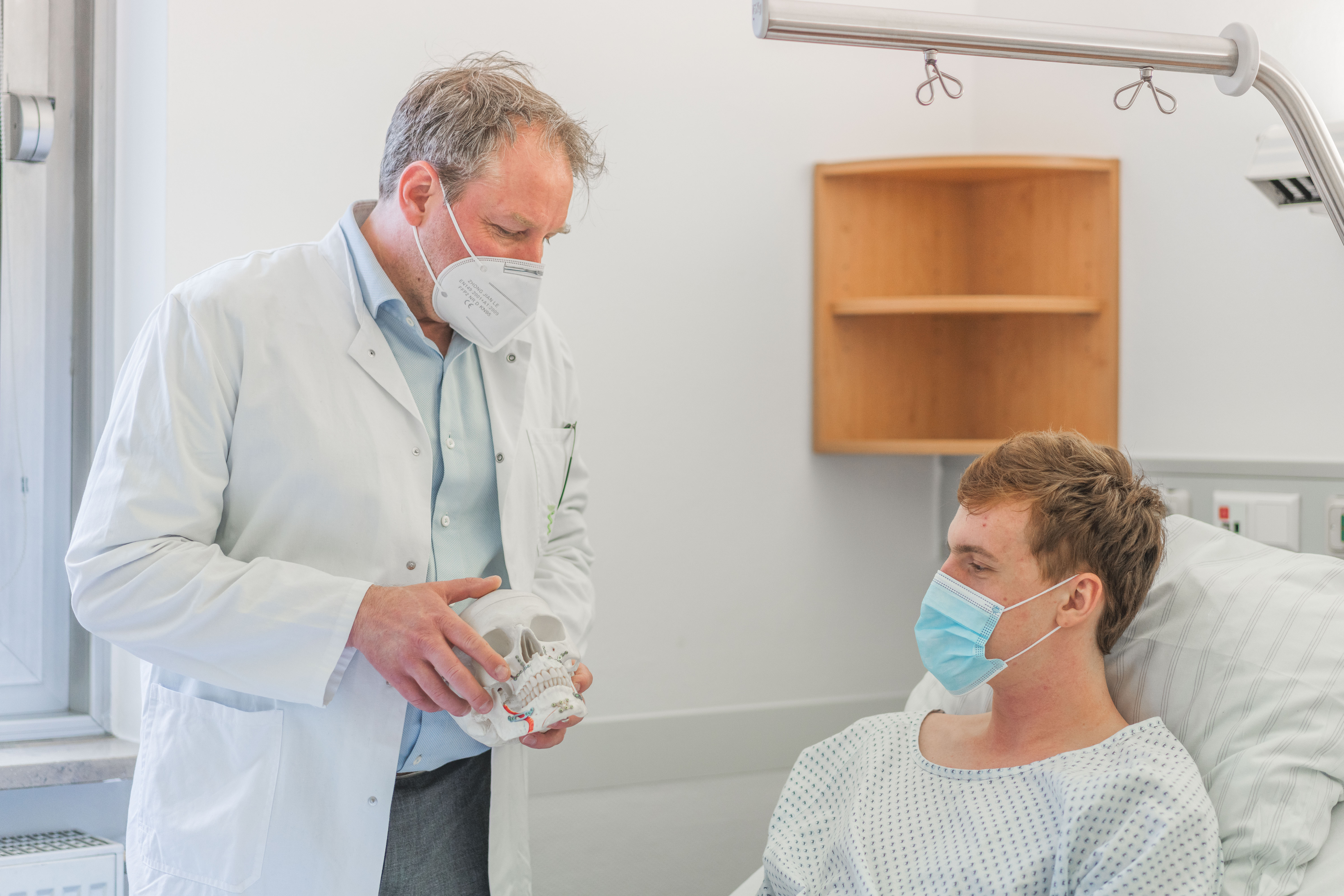 In der MKG können Kieferfehlstellungen korrigiert werden