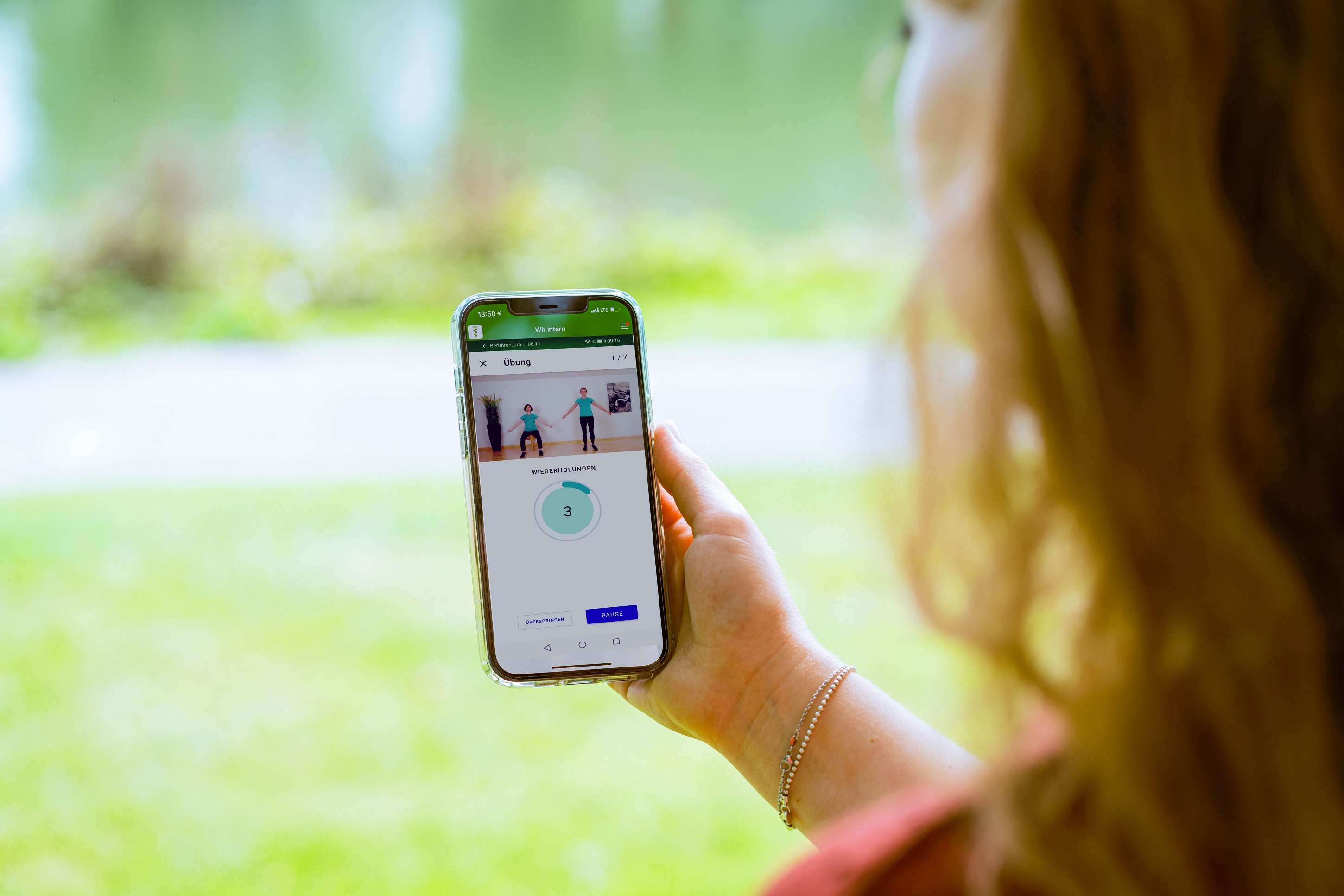 Paracelsus Therapie App für die Nachsorge